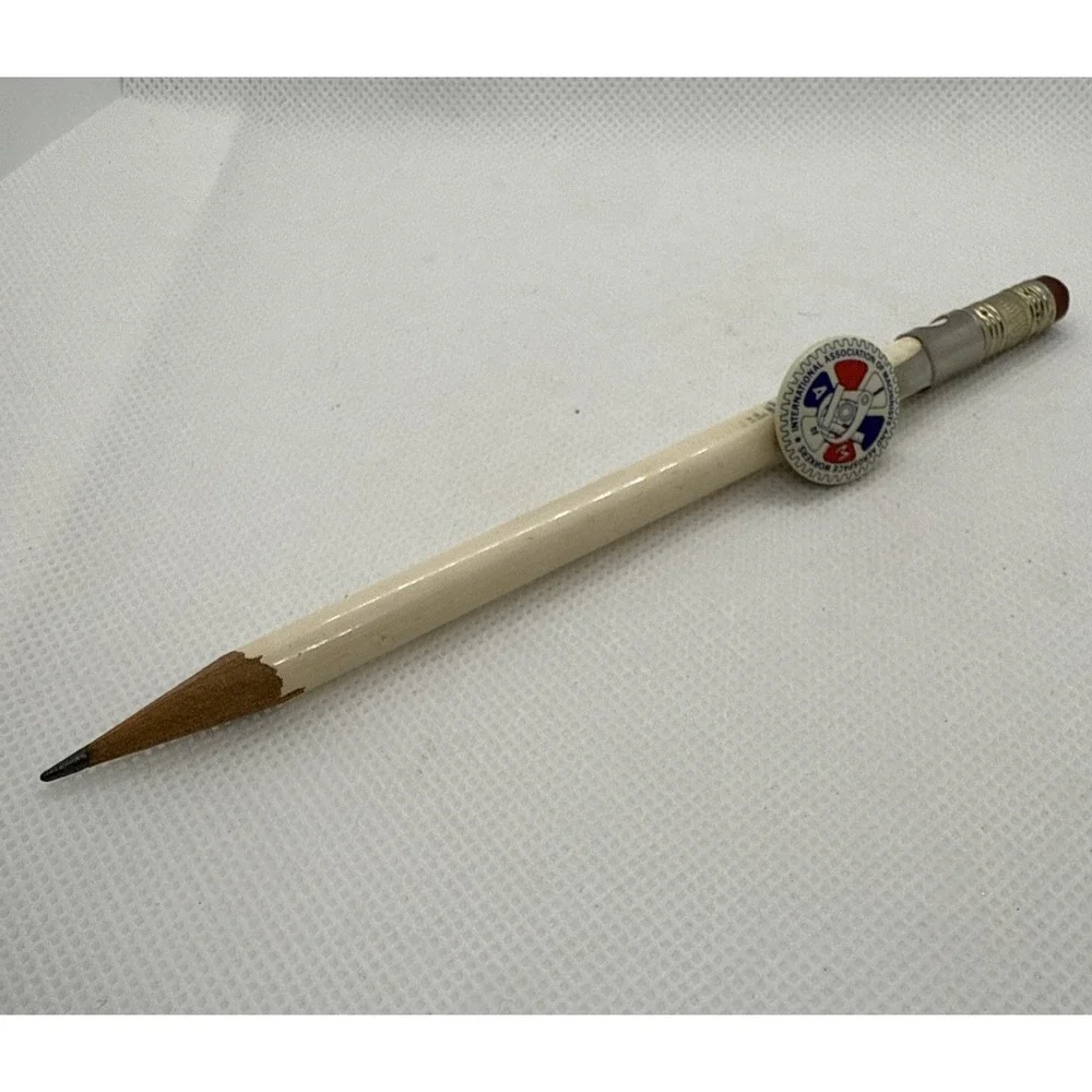 Vintage A of M Intl Assn of Machinist Aerospace‎ Workers Union Pen Pencil Clip